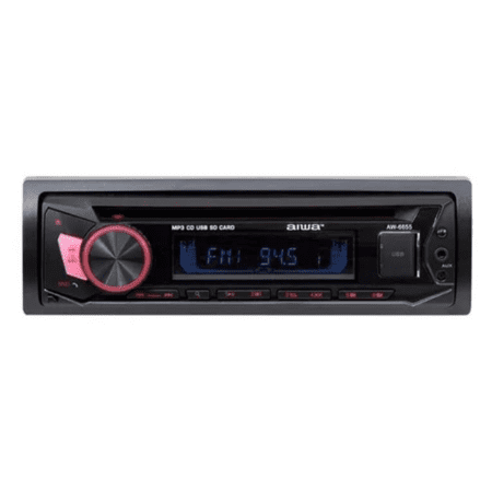 Radio Aiwa AW-6655 Auto 1 Din Mp3 Bluetooth Usb Micrófono